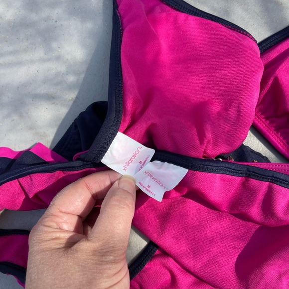 Xhileration bikini navy and pink - Picture 3 of 3